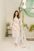 Sionya 3pcs Un-Stitched Emb Printed Lawn [D-4086]
