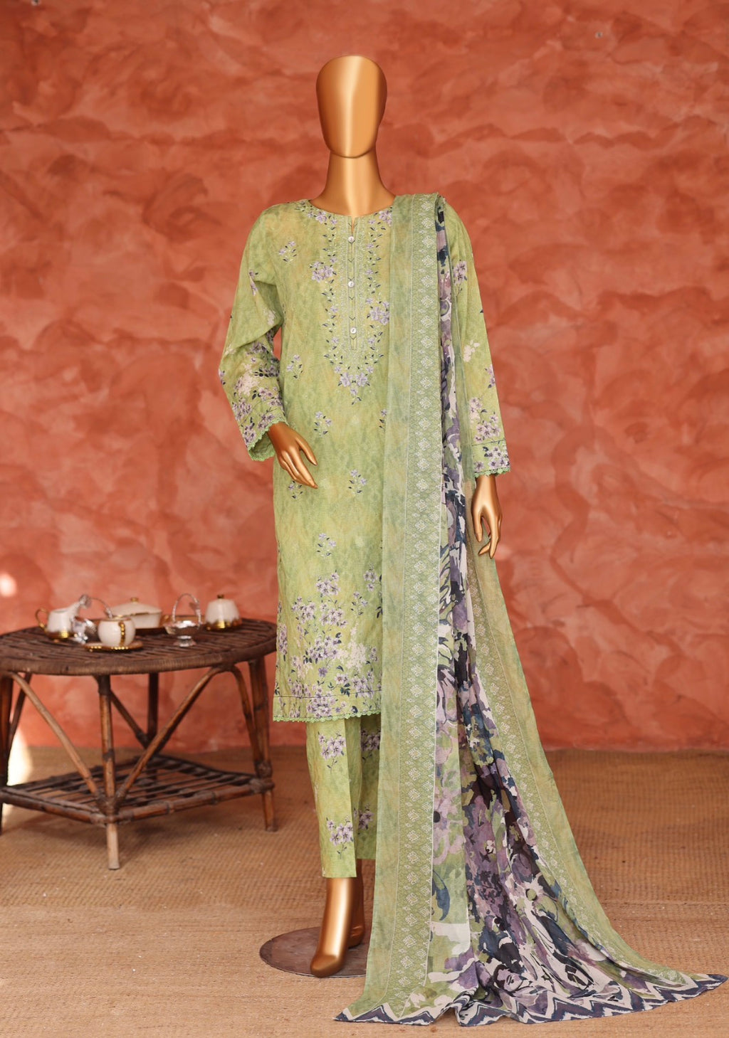 H.Z ELEGANT EMBROIDERED COLLECTION BM-03