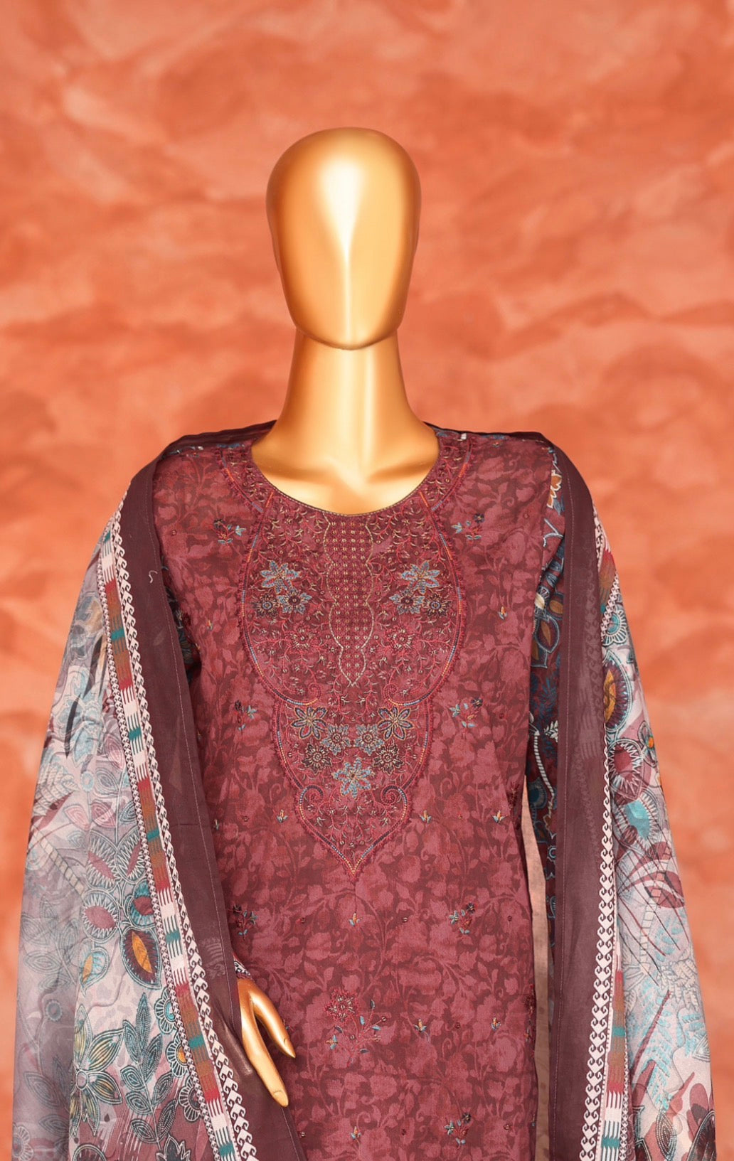 H.Z ELEGANT EMBROIDERED COLLECTION BM-02