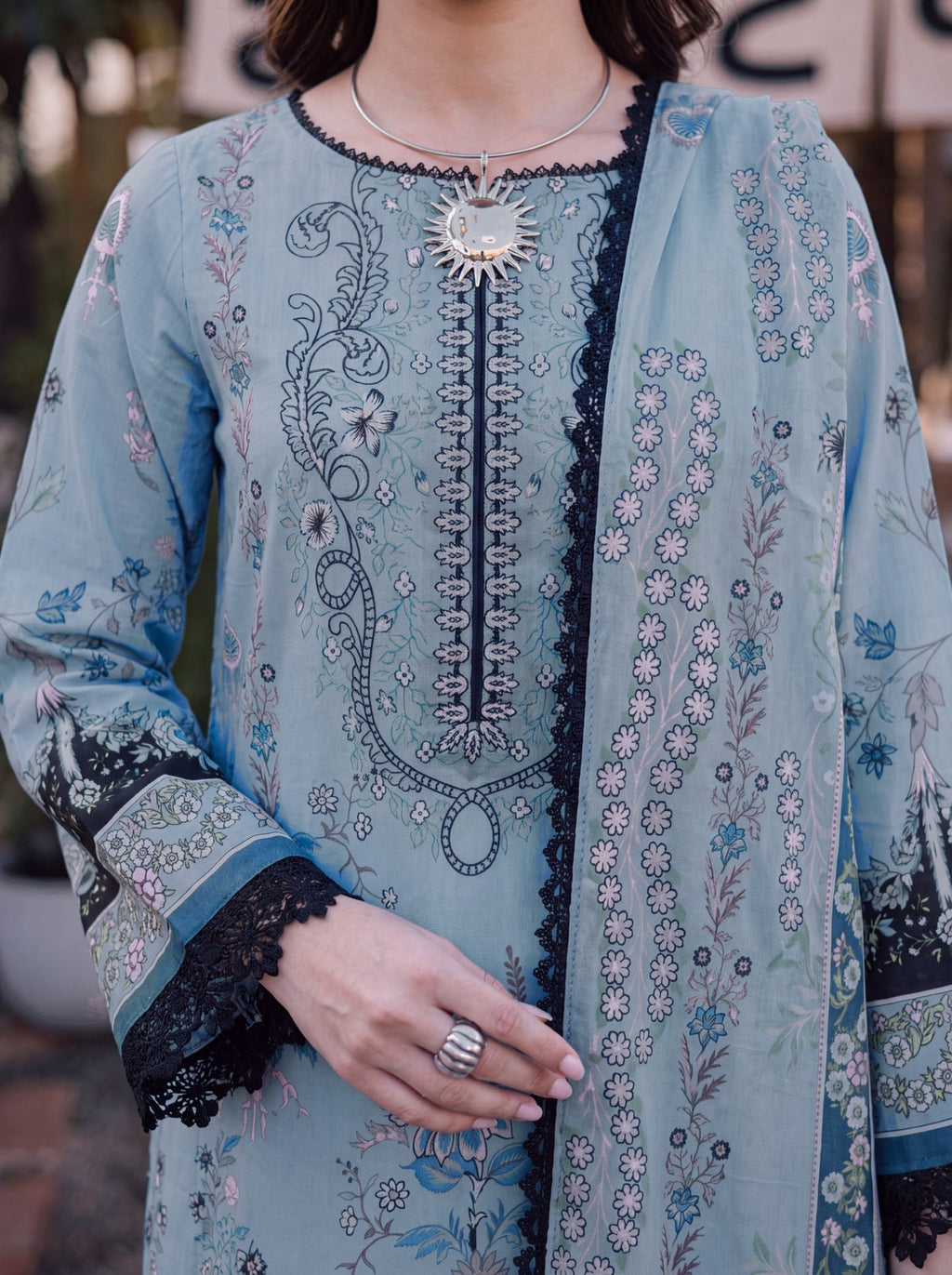 SAFWA 3-PIECE UNSTITHED LAWN COLLECTION