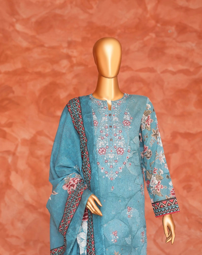 H.Z ELEGANT EMBROIDERED COLLECTION BM-04