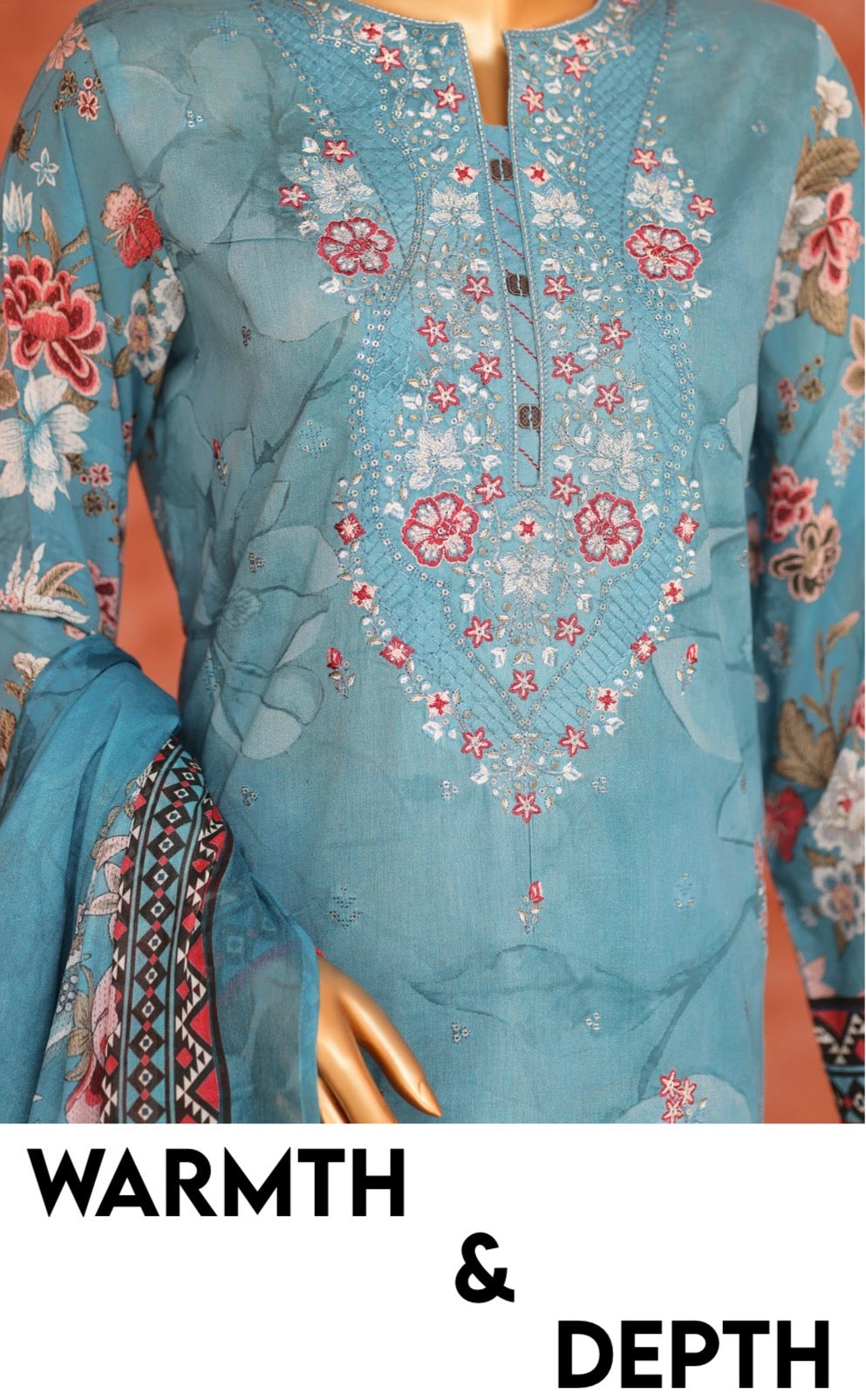 H.Z ELEGANT EMBROIDERED COLLECTION BM-04