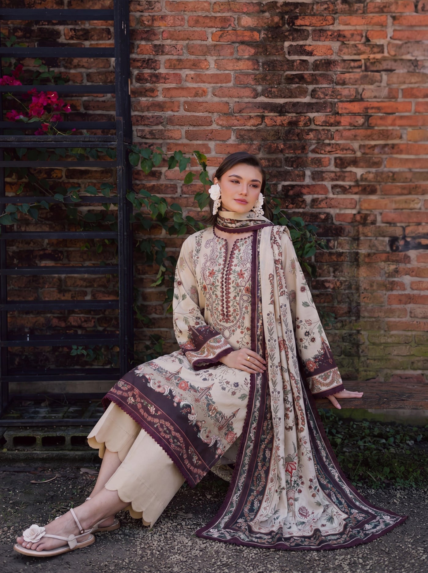 SAFWA 3-PIECE UNSTITHED LAWN COLLECTION
