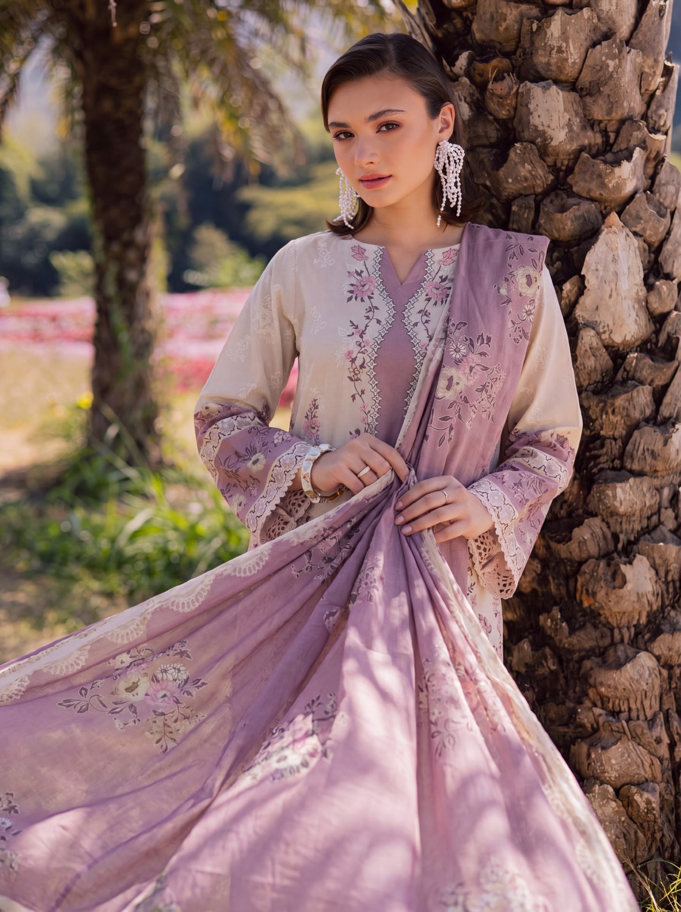 SAFWA 3-PIECE UNSTITHED LAWN COLLECTION